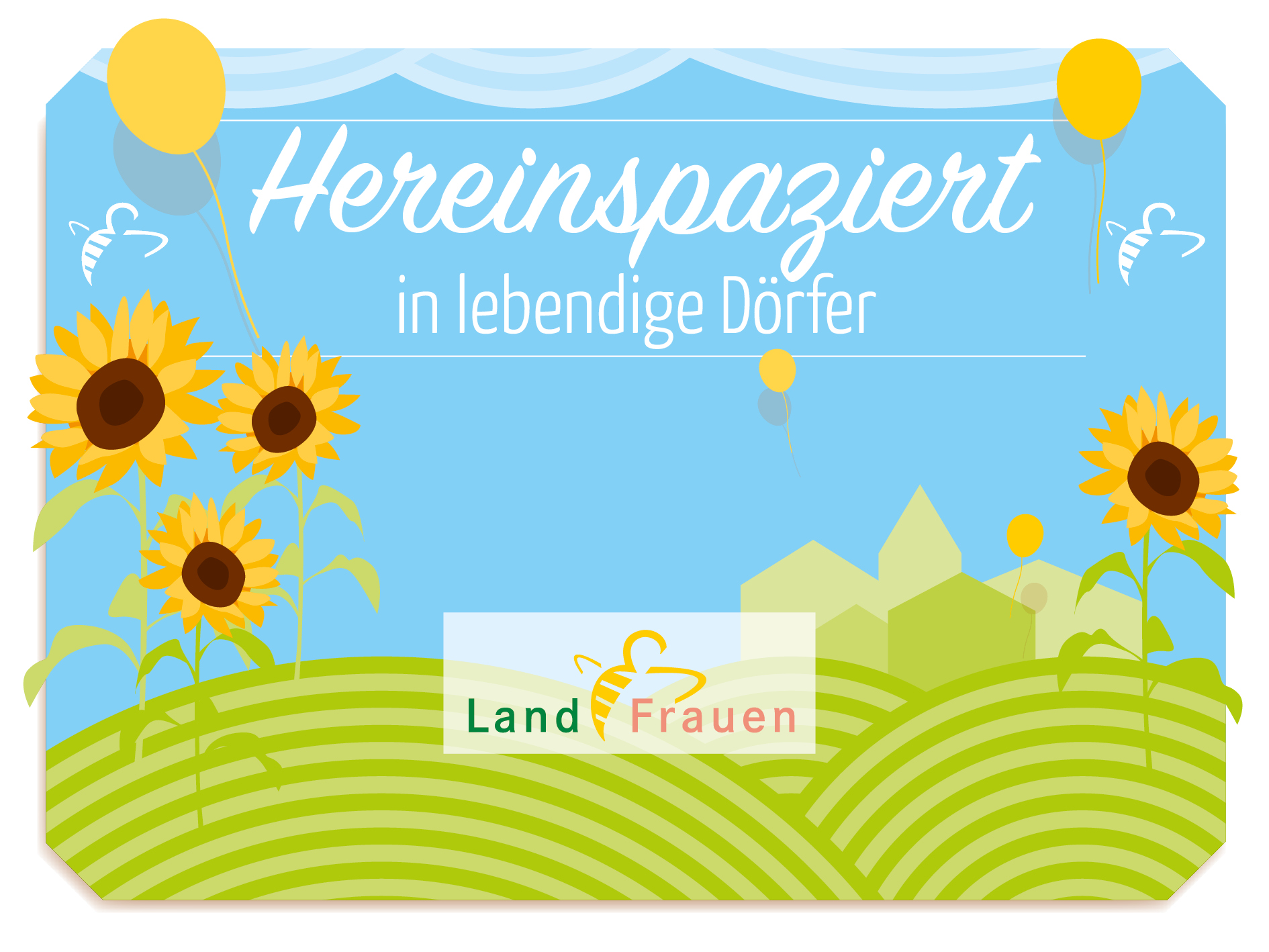 Hereinspaziert in lebendige Dörfer